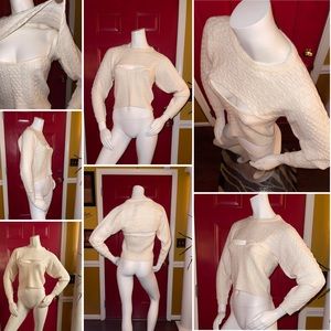 Knit Ribbed Shrug and Matching Cropped Tank Set